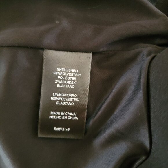 New with Tags Dakota Blue Black Open Front Blazer – Size XL – Classic & Chic - Picture 4 of 5